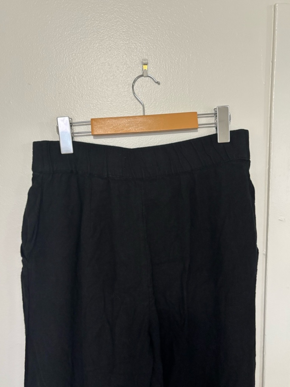 Abercrombie & Fitch Linen Blend Wide Leg Pants - Picture 7 of 8